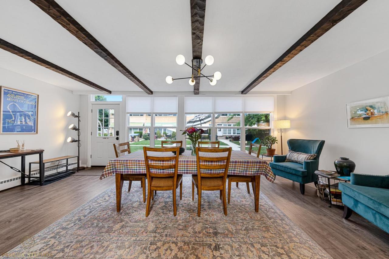 فيلا Northside Famlynest Lincoln Sq 4Br 2Ba 2P Rare Find شيكاغو المظهر الخارجي الصورة
